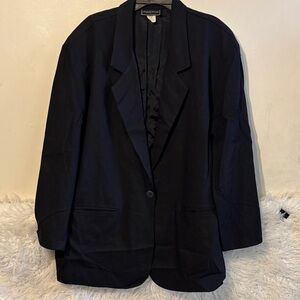 Elegant Black Women's Blazer by Express Design Studio